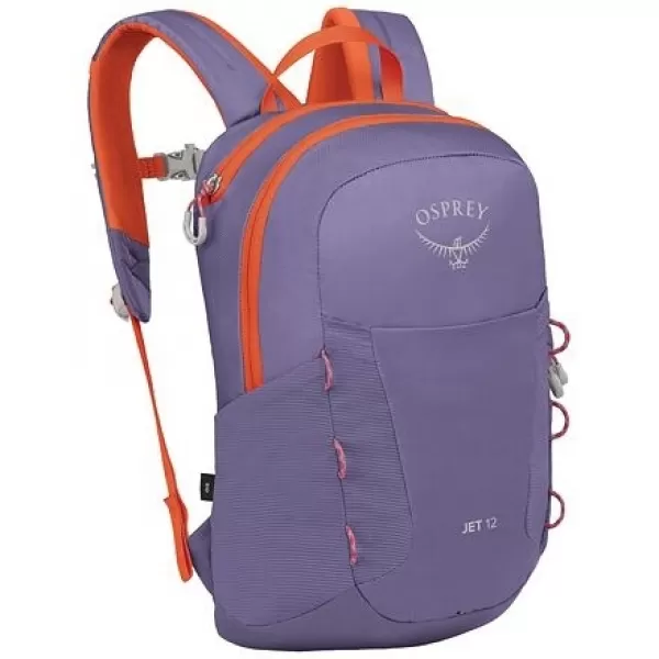  Dětský batoh OSPREY JET 12 EUPHORIA PURPLE/MARS ORANGE 