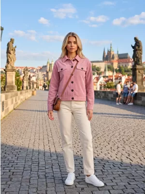 Dámská bunda ALTISPORT EVELINA VIOLET