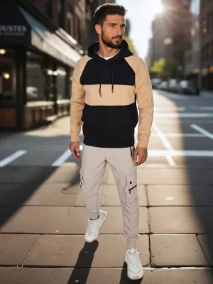 Pánská mikina DSTREET MIX BAREV