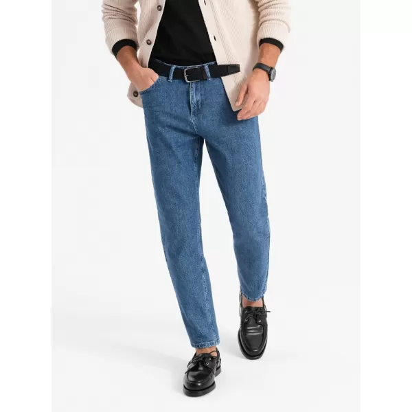 Pánské džíny OMBRE OM-PADP-0225 DARK BLUE 