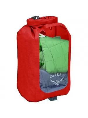 Vak OSPREY DRY SACK 12 W/WINDOW MARS ORANGE