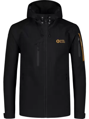 Pánská 3LL outdoorová bunda NORDBLANC MOUNTANEER NBSJM8181 ČERNÁ