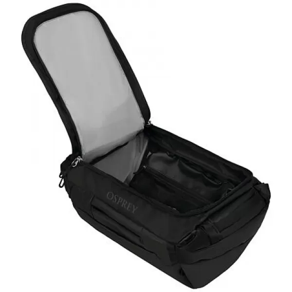  Taška OSPREY TRANSPORTER 40 RAVEN BLACK/BLACK 