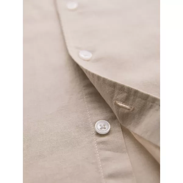  Pánská košile OMBRE OM-SHSS-0168 BEIGE 