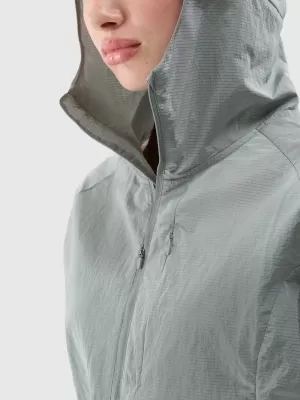 Dámská bunda 4F 4FWSS25TTJAF701 COLD LIGHT GREY