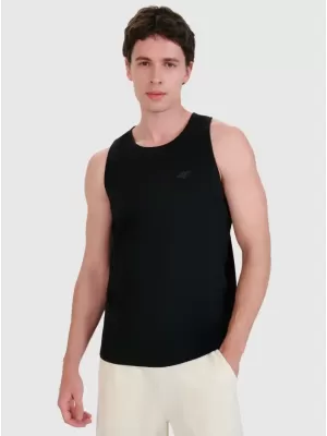 Pánské tílko 4F 4FWMM00TSLEM126 DEEP BLACK