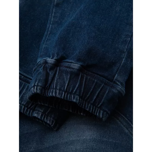  Pánské kalhoty OMBRE OM-PADJ-0243 DARK BLUE 