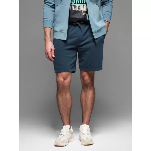  Pánské kraťasy OMBRE OM-SRWS-0122 NAVY BLUE 