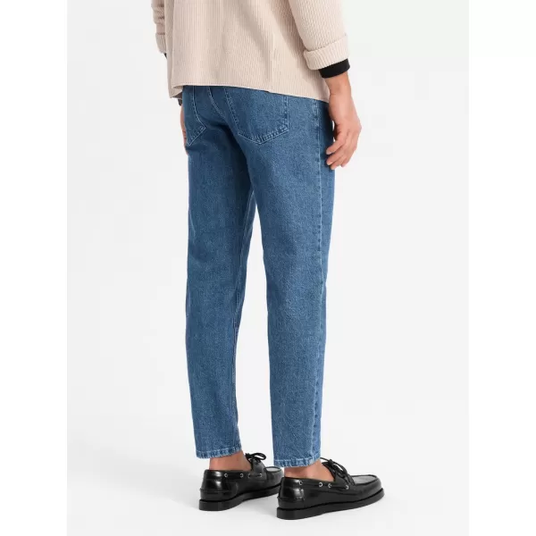  Pánské džíny OMBRE OM-PADP-0225 DARK BLUE 