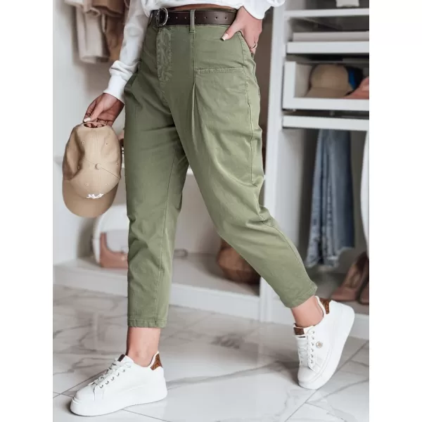  Dámské kalhoty DSTREET CHINOSKA KHAKI 