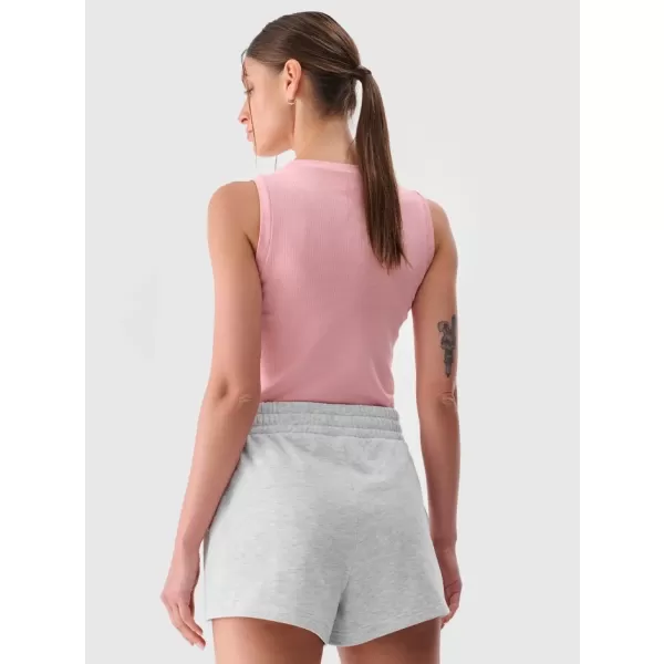  Dámské kraťasy 4F 4FWMM00TSHOF542 COLD LIGHT GREY MELANGE 