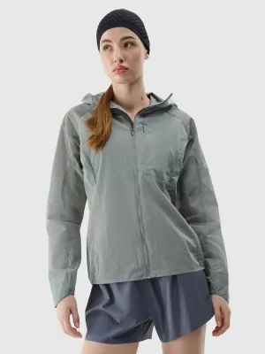 Dámská bunda 4F 4FWSS25TTJAF701 COLD LIGHT GREY