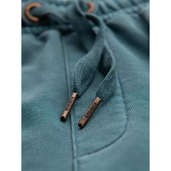  Pánské kraťasy OMBRE OM-SRWS-0122 TURQUOISE 