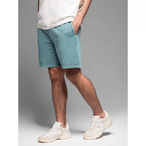  Pánské kraťasy OMBRE OM-SRWS-0122 TURQUOISE 