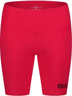 Dámské krátké fitness legíny NORDBLANC NBSPL8036 RŮŽOVÁ