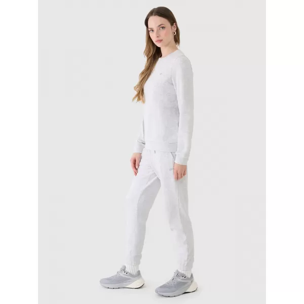  Dámské tepláky 4F 4FWMM00TTROF1138 COLD LIGHT GREY MELANGE 