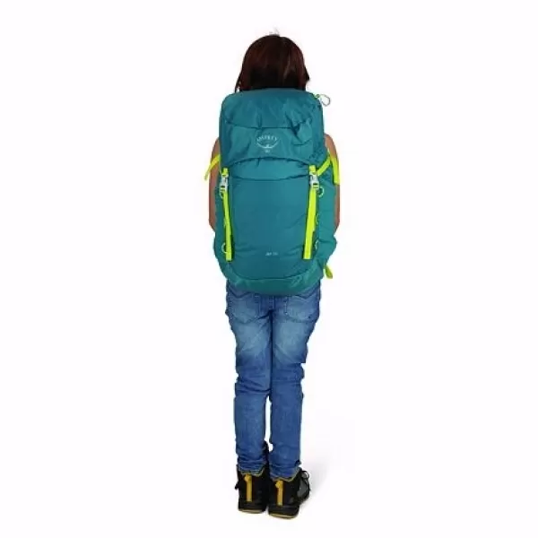  Batoh OSPREY JET 28 BLUE SPIKEMOSS/LEMONGRASS 