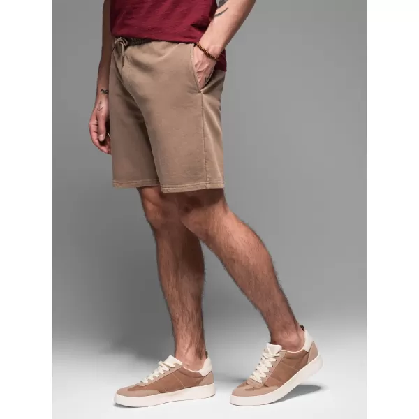  Pánské kraťasy OMBRE OM-SRWS-0122 LIGHT BROWN 