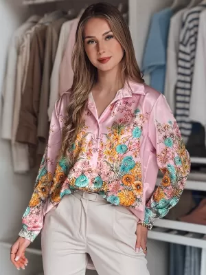 Dámská košile DSTREET BLOSSIVA RŮŽOVÁ