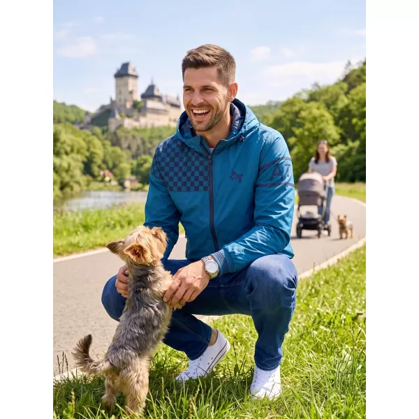  Pánská bunda ALTISPORT EGBERT PETROLEJOVÁ 