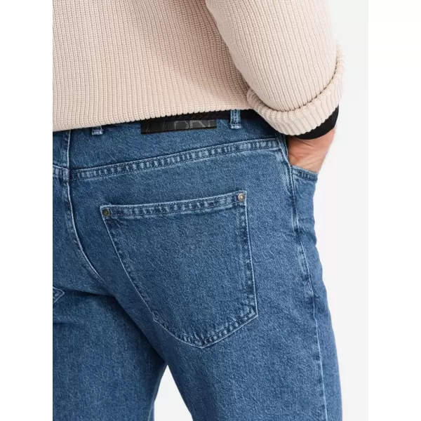  Pánské džíny OMBRE OM-PADP-0225 DARK BLUE 