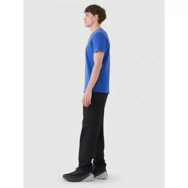  Pánské kalhoty 4F 4FWSS25TTROM0998 DEEP BLACK 