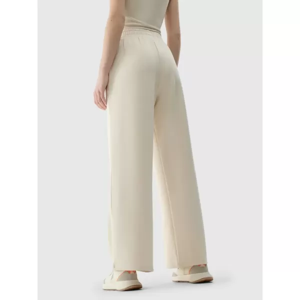  Dámské kalhoty 4F 4FWSS25TTROF1011 BEIGE 