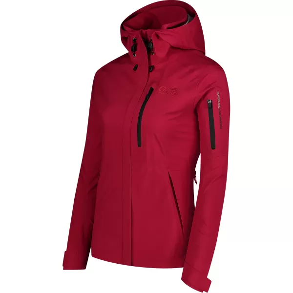  Dámská 3LL outdoorová bunda NORDBLANC FIREHEART NBSJL8183 ČERVENÁ 