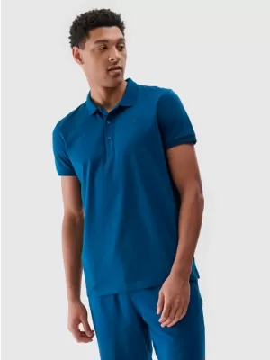 Pánské triko 4F 4FWMM00TPTSM367 TEAL