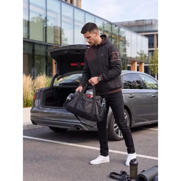  Pánská bunda ALTISPORT EGBERT ČERNÁ/HNĚDÁ 