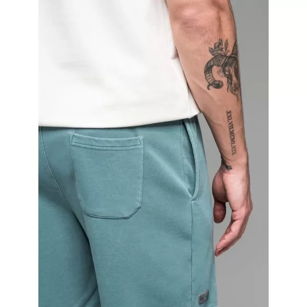  Pánské kraťasy OMBRE OM-SRWS-0122 TURQUOISE 