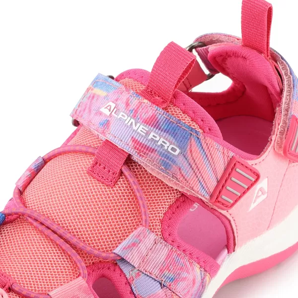  Dětské outdoorové sandály ALPINE PRO ZERTO RŮŽOVÁ 
