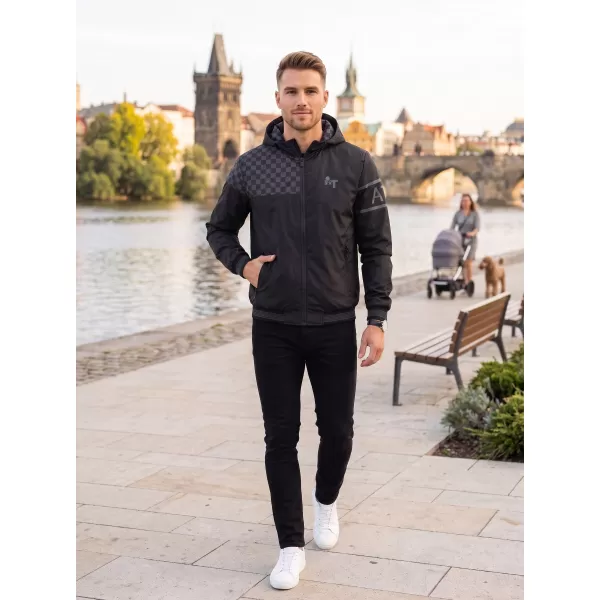  Pánská bunda ALTISPORT EGBERT ČERNÁ 