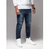 Pánské kalhoty OMBRE OM-PADJ-0243 DARK BLUE
