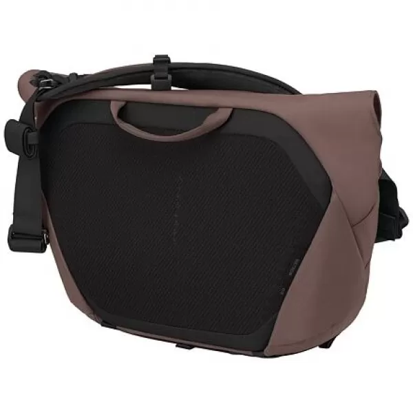  Taška OSPREY METRON 18 MESSENGER MAGMA BROWN/GOBY ORANGE 