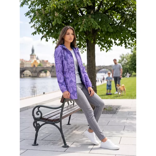  Dámský kabát ALTISPORT ELANI VIOLET 