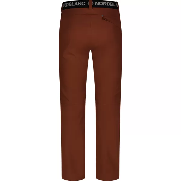  Pánské outdoorové kalhoty NORDBLANC PLATEAU NBSPM8196 HNĚDÁ 