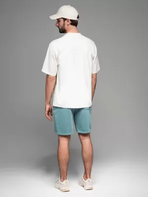 Pánské kraťasy OMBRE OM-SRWS-0122 TURQUOISE