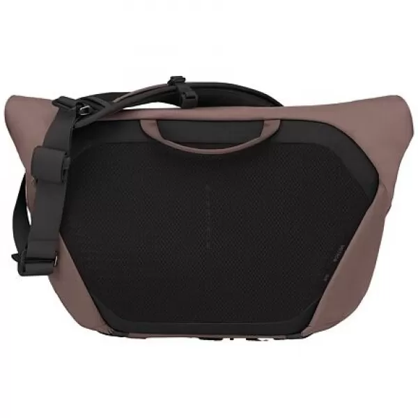  Taška OSPREY METRON 18 MESSENGER MAGMA BROWN/GOBY ORANGE 