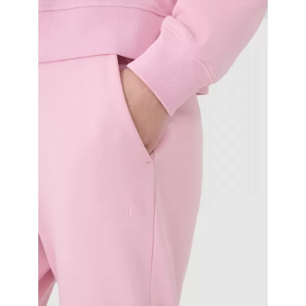  Dámské tepláky 4F 4FWMM00TTROF1138 LIGHT PINK 