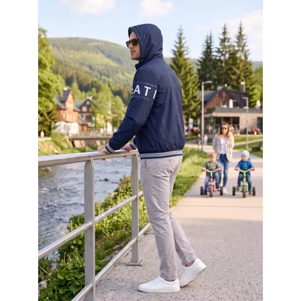  Pánská bunda ALTISPORT EGBERT TMAVĚ MODRÁ 