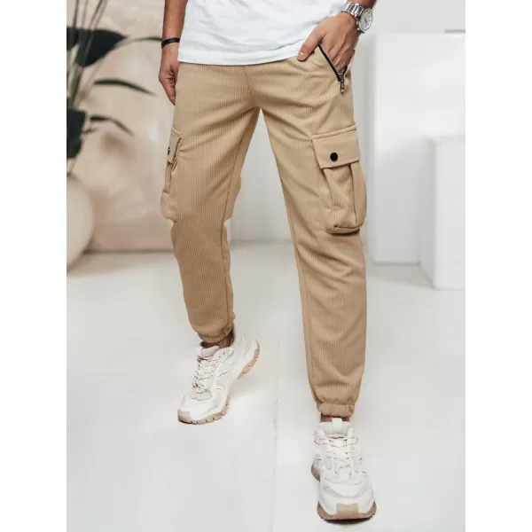  Pánské kalhoty DSTREET KHAKI 