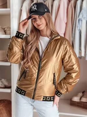 Dámská bunda DSTREET GLAMCIX BÉŽOVÁ