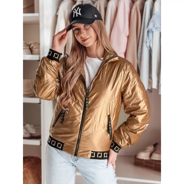 Dámská bunda DSTREET GLAMCIX BÉŽOVÁ 