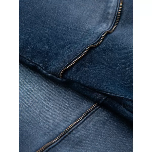  Pánské kalhoty OMBRE OM-PADJ-0243 DARK BLUE 