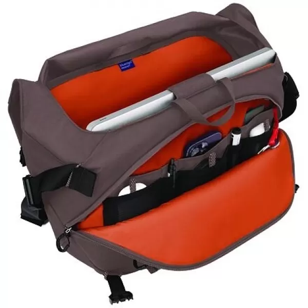  Taška OSPREY METRON 18 MESSENGER MAGMA BROWN/GOBY ORANGE 