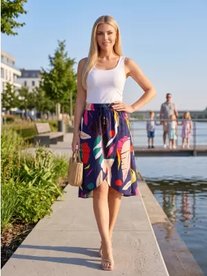Dámská sukně ALTISPORT EFEA TMAVĚ MODRÁ