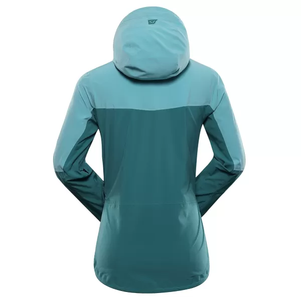  Dámská nepromokavá bunda ALPINE PRO ZARRA MODRÁ 