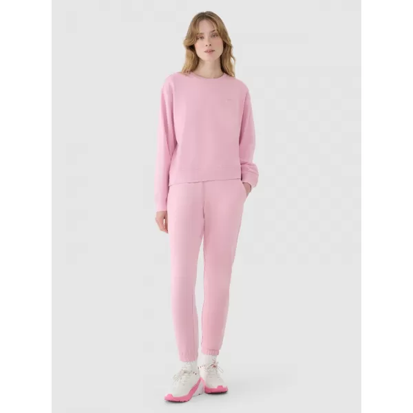 Dámské tepláky 4F 4FWMM00TTROF1138 LIGHT PINK 
