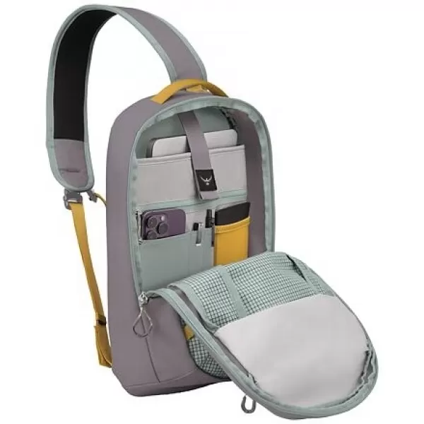  Batoh OSPREY TRANSPORTER SLING FROSTY MINT/SOUNDWAVE GREY 